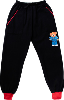 NANCE STORE Track Pant For Baby Boys & Baby Girls(Black, Pack of 1)