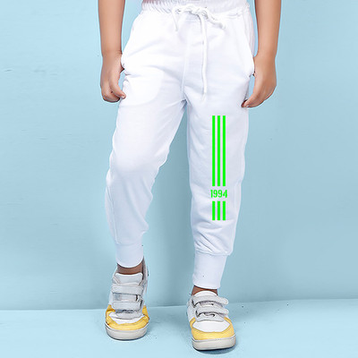 Nusyl Track Pant For Boys & Girls(White, Pack of 1)