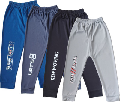 GOLDEN COLLECTION Track Pant For Boys(Multicolor, Pack of 4)