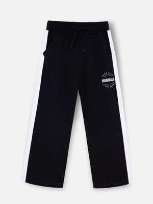 Nap Chief Track Pant For Girls(Black, Pack of 1)