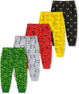Trampoline Track Pant For Boys & Girls(Multicolor, Pack of 5)