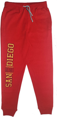 Fasla Track Pant For Boys(Red, Pack of 1)