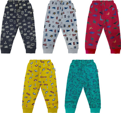 NammaBaby Track Pant For Boys & Girls(Multicolor, Pack of 5)