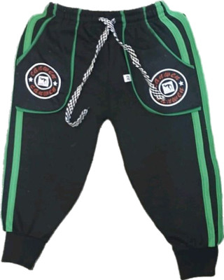Canwen Track Pant For Boys(Black, Pack of 1)
