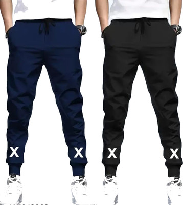 Fashionate World Track Pant For Boys(Multicolor, Pack of 2)