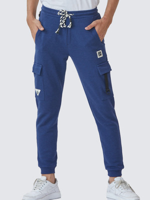 UB CLUB Track Pant For Boys(Blue, Pack of 1)