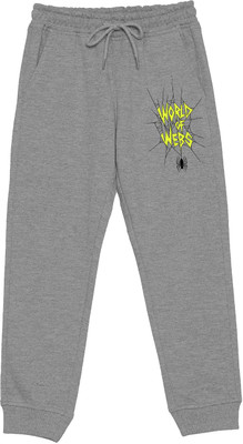MARVEL BY MISS & CHIEF Track Pant For Boys(Grey, Pack of 1)