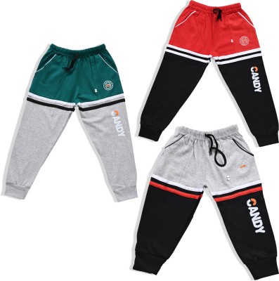 skwardrobe Track Pant For Baby Boys & Baby Girls(Multicolor, Pack of 3)