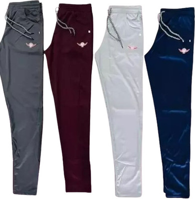 Sajao Creation Track Pant For Boys & Girls(Multicolor, Pack of 3)