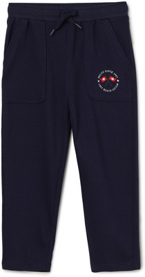 milou Track Pant For Boys(Blue, Pack of 1)