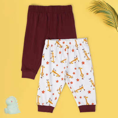 BabiesRus Track Pant For Baby Boys & Baby Girls(Multicolor, Pack of 2)