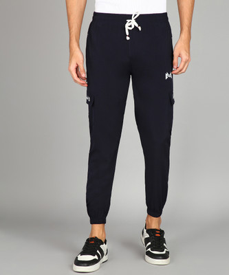 mank D Track Pant For Boys(Blue, Pack of 1)