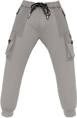 Status Quo Track Pant For Boys(Grey, Pack of 1)
