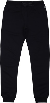 Allen Solly Track Pant For Boys(Black, Pack of 1)