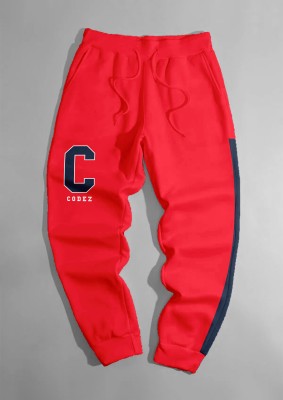 Codez Track Pant For Boys(Red, Pack of 1)