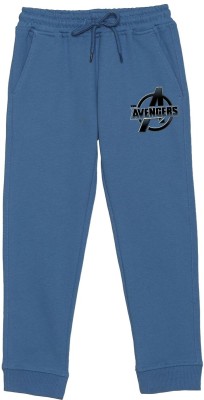 MARVEL BY MISS & CHIEF Track Pant For Boys(Blue, Pack of 1)