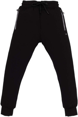 Status Quo Track Pant For Boys(Black, Pack of 1)