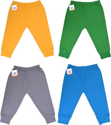 BabyToons Track Pant For Baby Boys & Baby Girls(Multicolor, Pack of 4)