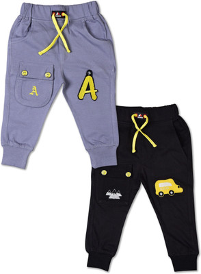 Worton Fashion Track Pant For Boys(Multicolor, Pack of 2)