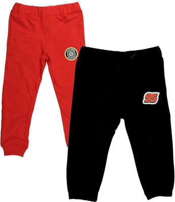 WYM TREND Track Pant For Boys(Red, Pack of 2)