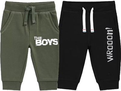 Totily Track Pant For Boys(Multicolor, Pack of 2)