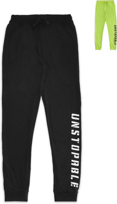 Pantaloons Junior Track Pant For Boys(Multicolor, Pack of 2)