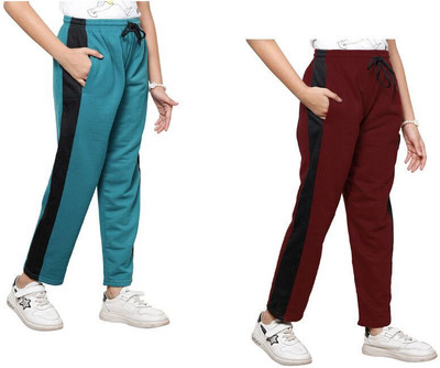 TRENDING KAYU Track Pant For Girls(Multicolor, Pack of 2)