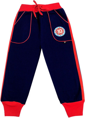 KAYU Track Pant For Boys(Dark Blue, Pack of 1)