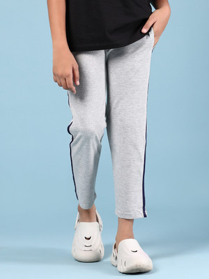 V-MART Track Pant For Boys(Grey, Pack of 1)