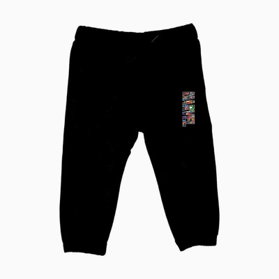 WYM TREND Track Pant For Boys & Girls(Black, Pack of 1)