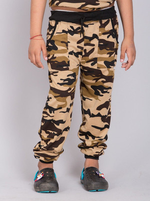 apnidukan fashion Track Pant For Boys(Brown, Pack of 1)