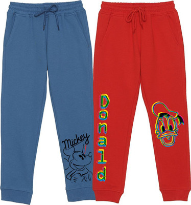 WYM TREND Track Pant For Boys & Girls(Blue, Pack of 2)