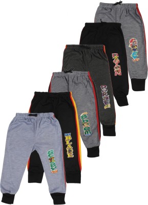 Paryag Hosiery Track Pant For Baby Boys & Baby Girls(Multicolor, Pack of 6)