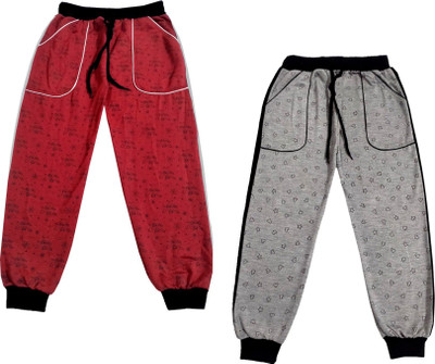 KAYU Track Pant For Boys & Girls(Multicolor, Pack of 2)