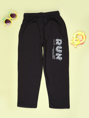 V-MART Track Pant For Boys(Black, Pack of 1)