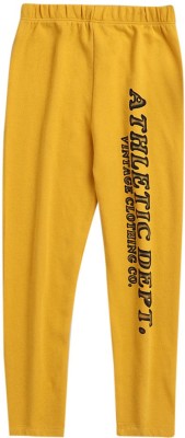 Hopscotch Track Pant For Boys(Yellow, Pack of 1)