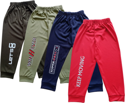 Honesty garments Track Pant For Baby Boys & Baby Girls(Multicolor, Pack of 4)