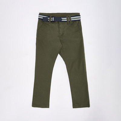 Pantaloons Junior Track Pant For Baby Boys(Green, Pack of 1)