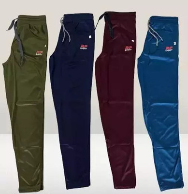 Fragment Track Pant For Boys & Girls(Multicolor, Pack of 3)