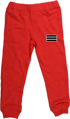 WYM TREND Track Pant For Boys(Red, Pack of 1)