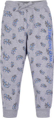 Plum Tree Track Pant For Boys(Grey, Pack of 1)