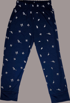 HouseOfCommon Track Pant For Boys & Girls(Dark Blue, Pack of 1)
