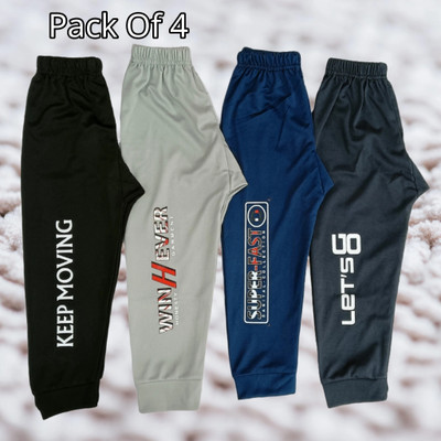 taj collection Track Pant For Baby Boys & Baby Girls(Multicolor, Pack of 4)