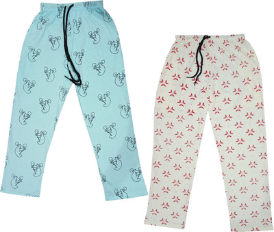 KAYU Track Pant For Boys & Girls(White, Pack of 2)