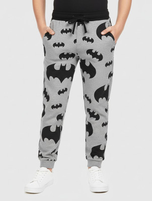 Justice League By Miss & Chief Track Pant For Boys(Grey, Pack of 1)