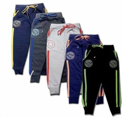 e code Track Pant For Boys(Multicolor, Pack of 5)