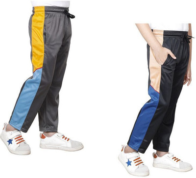 KAYU Track Pant For Boys(Multicolor, Pack of 2)