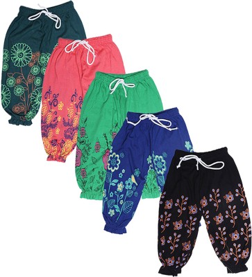 Shishu Track Pant For Baby Girls(Multicolor, Pack of 5)