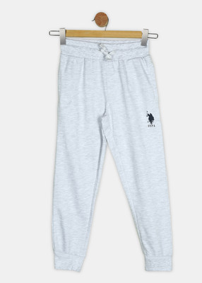 U.S. POLO ASSN. Track Pant For Boys(Grey, Pack of 1)