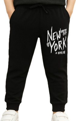 SQUAD TRENDS Track Pant For Boys(Black, Pack of 1)